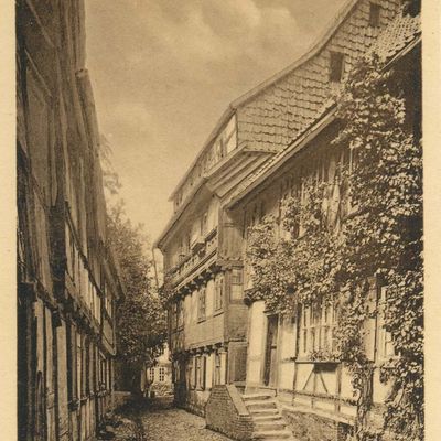 Bild vergrößern: PK_V_0263 Wernigerode Stadtansichten Klint mit dem ältesten Haus