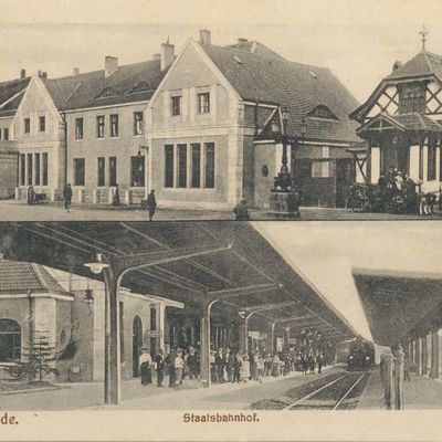 Bild vergrößern: PK_V_0264 Wernigerode Stadtansichten Staatsbahnhof